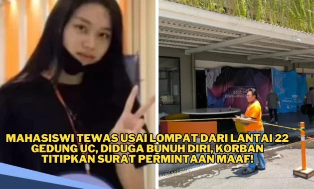 Wanita Tewas Usai Lompat dari Lantai 36, Polisi Temukan Surat