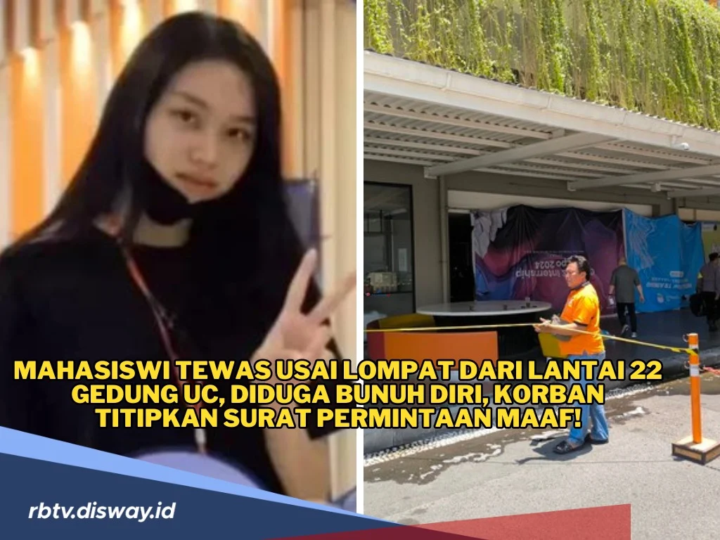 Wanita Tewas Usai Lompat dari Lantai 36, Polisi Temukan Surat