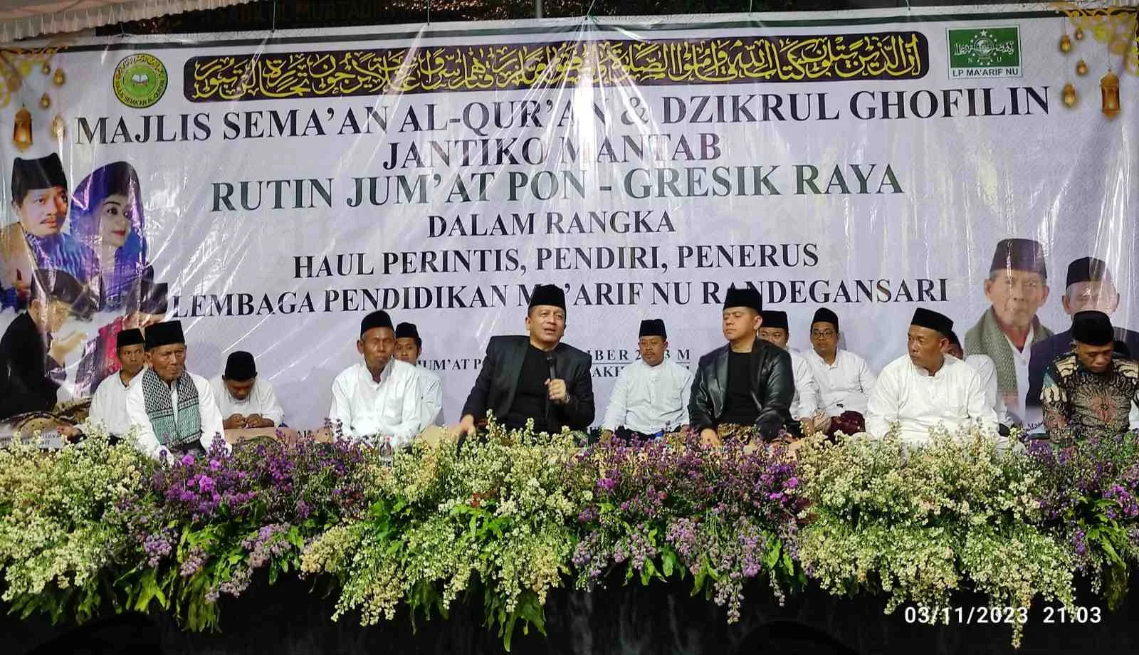 Wapres Gibran Perkenalkan Program Kampung Haji dalam Acara Haul ke-55 Pendiri NU