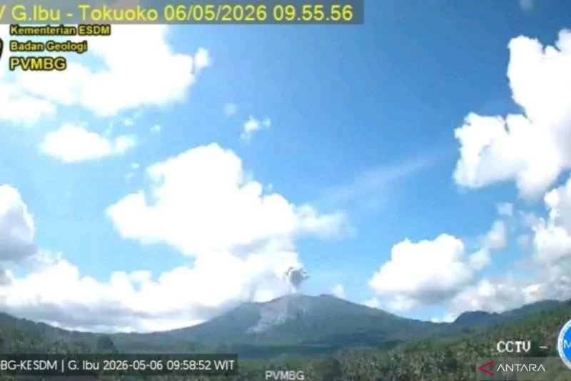 Warga di Halmahera diminta siapkan masker hadapi letusan Gunung Ibu