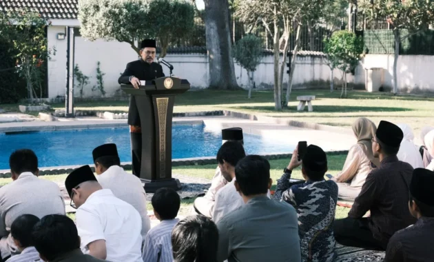 Warga Indonesia Rayakan Idul Adha di Bawah Terik Matahari Spanyol