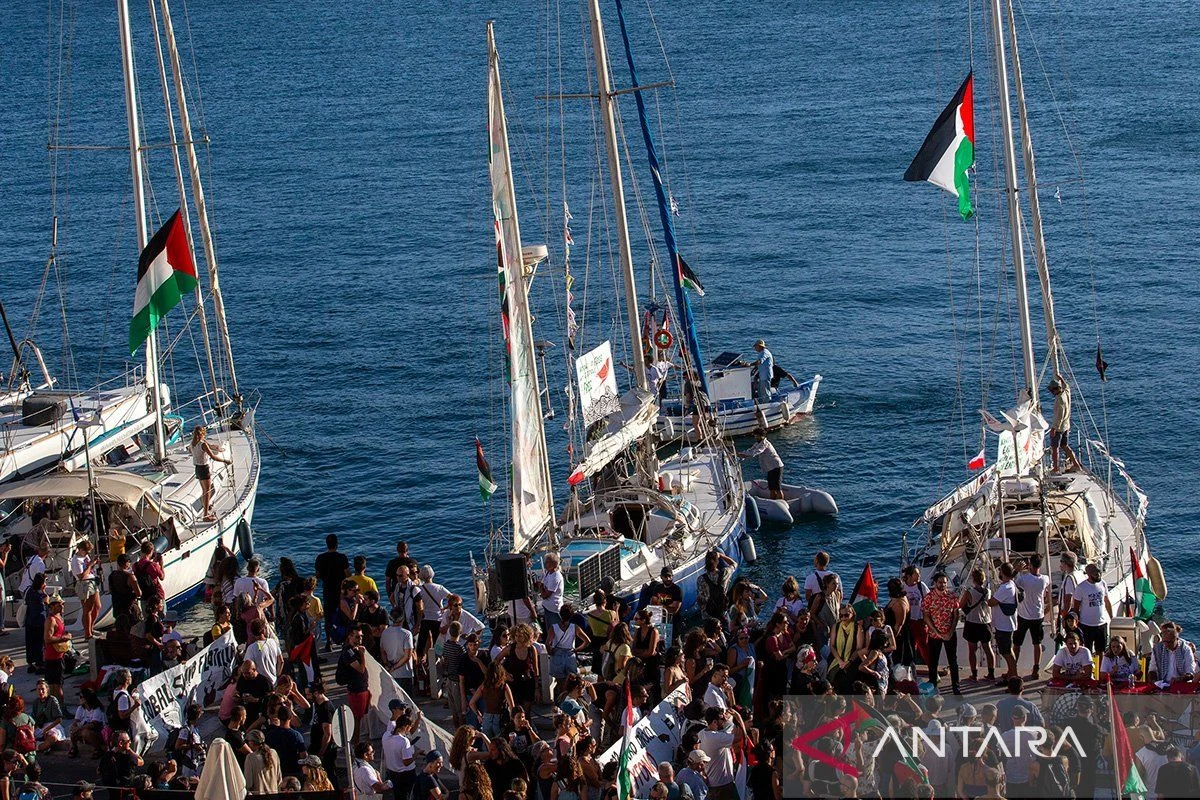 Wartawan dan Relawan Indonesia yang Ikut Flotilla ke Gaza Dilaporkan Diculik Israel