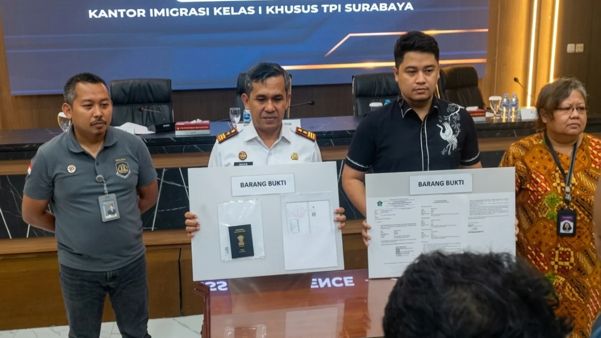 WNA India Ditemukan Meninggal di Detensi Imigrasi Surabaya Saat Menunggu Deportasi