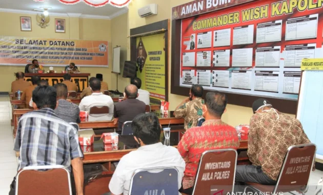 12 Desa di Aceh Barat Selesaikan Temuan Penyalahgunaan Dana Desa Rp4,1 Miliar
