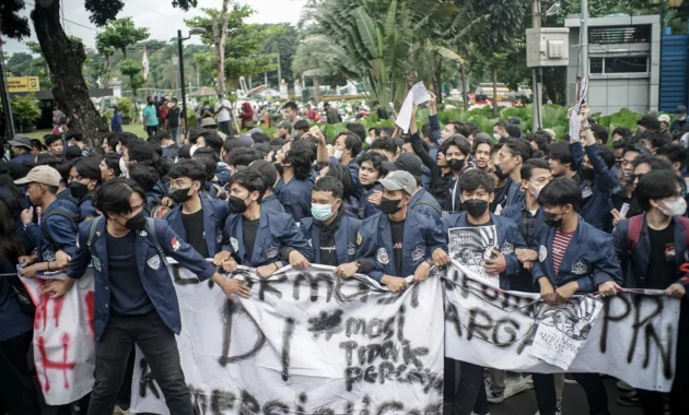 15 Mahasiswa yang Menggelar Aksi Demo di Kawasan Patung Kuda Diterima Audiensi oleh Gibran di Istana Wapres