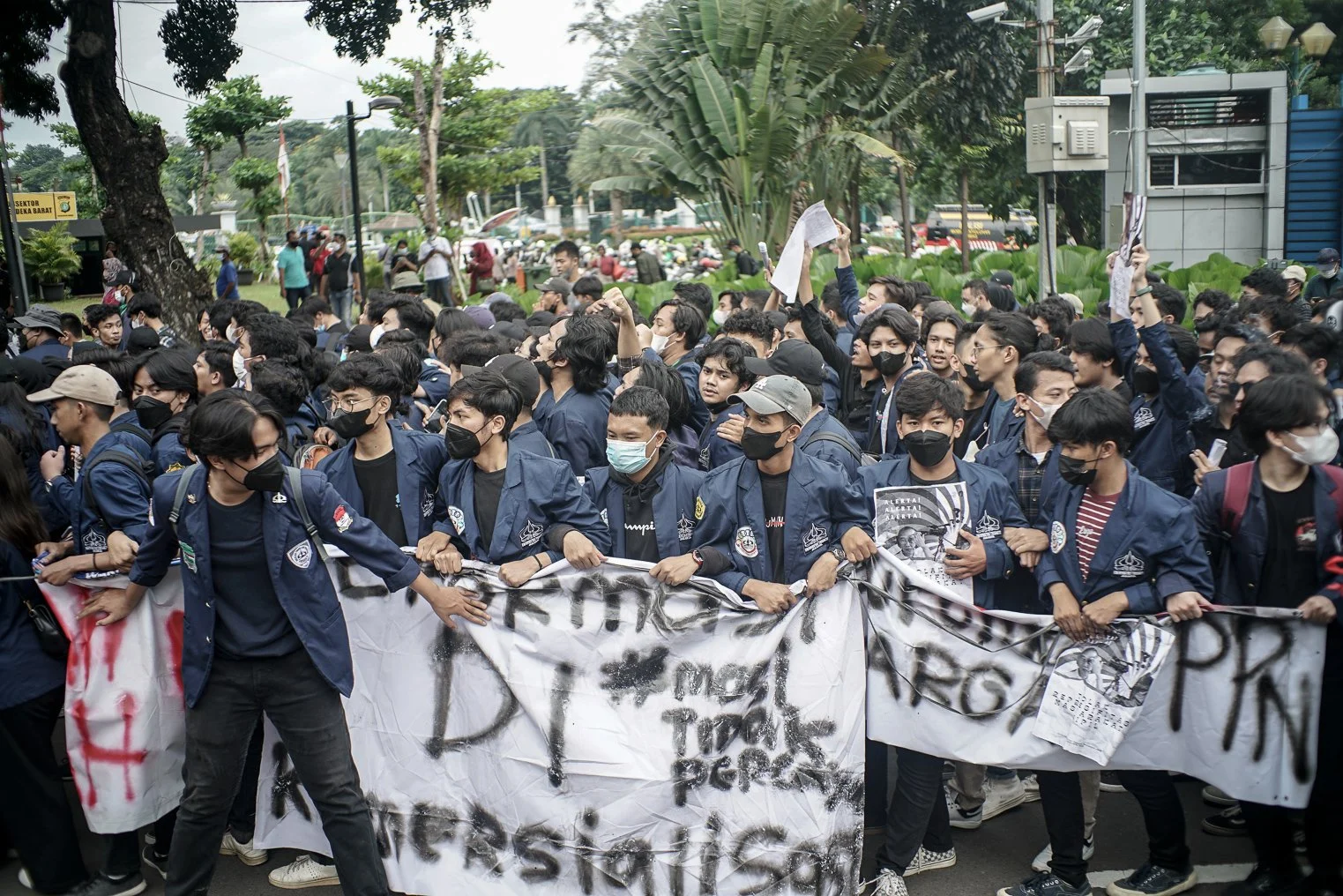 15 Mahasiswa yang Menggelar Aksi Demo di Kawasan Patung Kuda Diterima Audiensi oleh Gibran di Istana Wapres