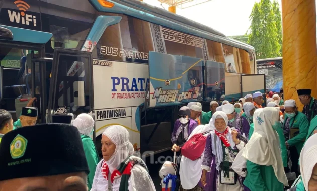 378 Jamaah Haji Kloter Pertama Tiba di Surabaya, PPIH Umumkan