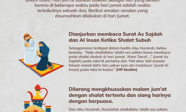 4 Amalan Hari Jumat yang Jarang Diketahui, Pahalanya Dahsyat! 4 Amalan Hari Jumat yang Jarang Diketahui, Pahalanya Dahsyat!