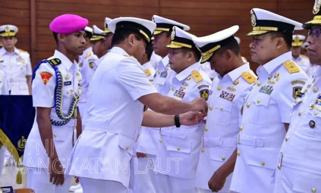 6 Pejabat TNI AL Berganti, Kadiskomlekal hingga Kadislitbangal