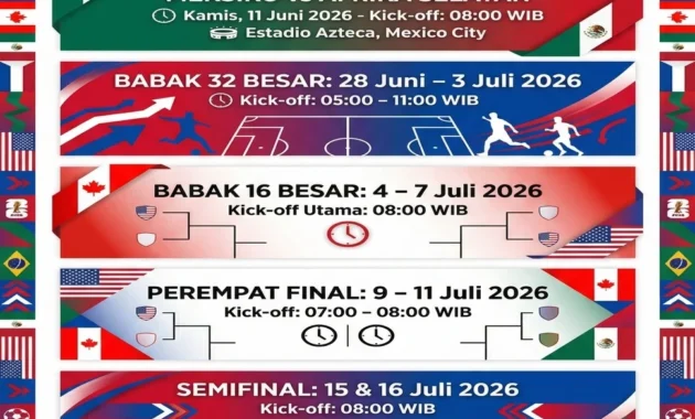 7 Fakta Menarik Hari Pertama Piala Dunia 2026: Hujan Kartu Merah hingga Rekor Bersejarah Meksiko