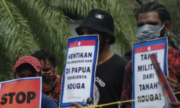 7 Tahun Pengungsian, Leri Gwijangge Desak Pemerintah Akhiri Krisis Kemanusiaan di Nduga 7 Tahun Pengungsian, Leri Gwijangge Desak Pemerintah Akhiri Krisis Kemanusiaan di Nduga