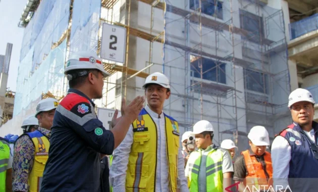 AHY: Pembangunan Kembali Ponpes Al Khoziny Sidoarjo Capai 50 Persen