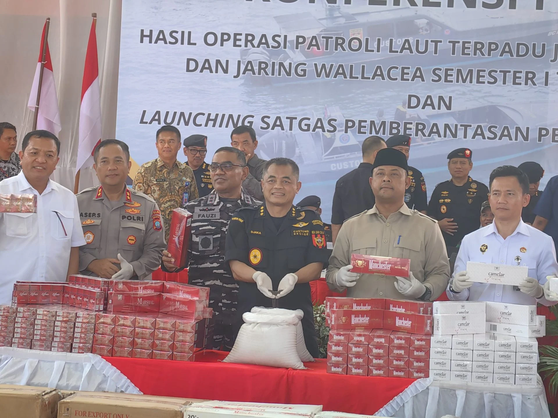 Angkatan Laut Gagalkan Penyelundupan Mineral Mentah Strategis Mengandung Radioaktif Bernilai Triliunan Rupiah