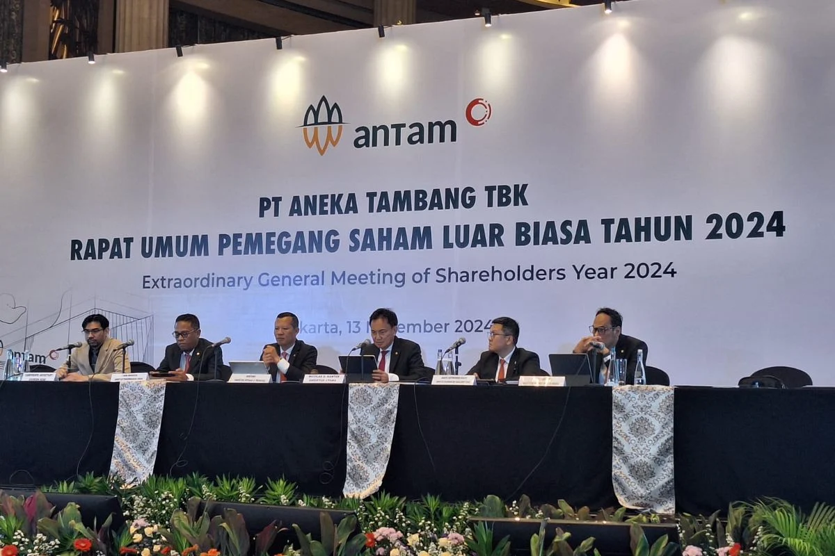 Antam Rombak Jajaran Direksi dan Komisaris, Susunan Lengkap Pengurus Baru