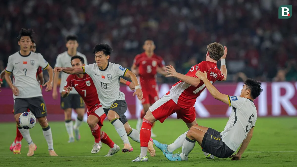 Babak Pertama: Gol Ole Romeny Bawa Timnas Indonesia Ungguli Mozambik