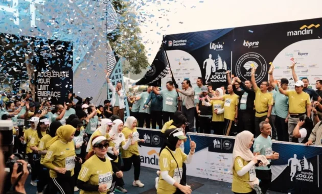 Bank Mandiri Luncurkan Program Mandiri Sahabat Desa di 28 Desa Sepanjang Rute Mandiri Jogja Marathon 2026 Bank Mandiri Luncurkan Program Mandiri Sahabat Desa di 28 Desa Sepanjang Rute Mandiri Jogja Marathon 2026