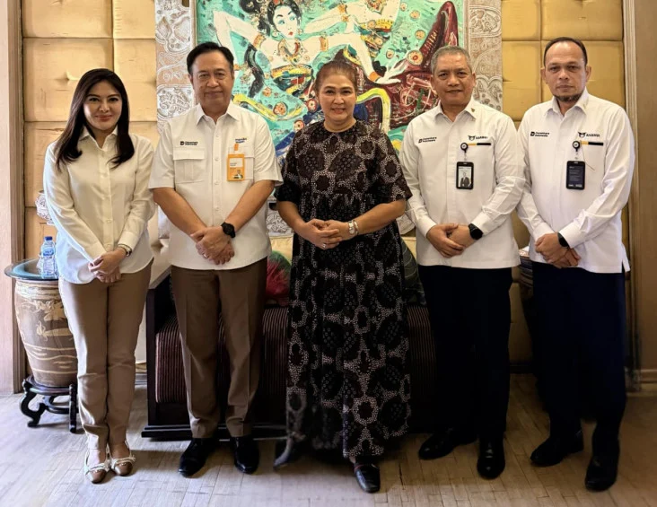 Bank Mantap Serahkan Santunan kepada Ahli Waris Jenderal Purn Ryamizard Ryacudu