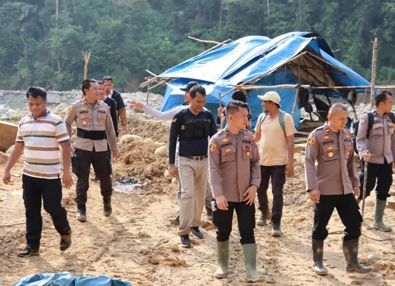 Bareskrim Polri Turun Langsung Cek Tambang Ilegal di Konawe Selatan, Temukan Fakta