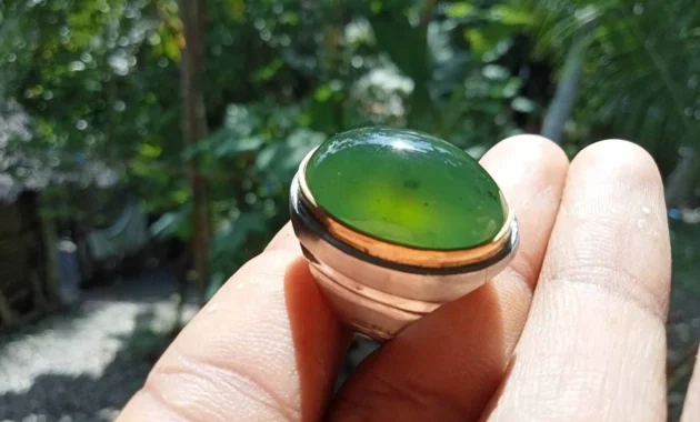 Batu Giok Nagan Raya Raih Sertifikasi Hak Kekayaan Intelektual