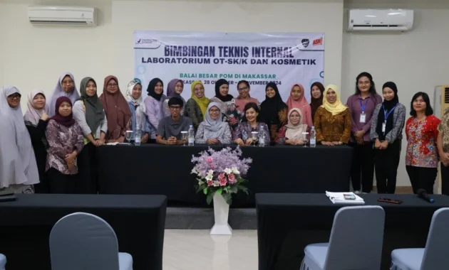 BBPOM Makassar Tingkatkan Kompetensi Penguji Laboratorium Obat dan Makanan