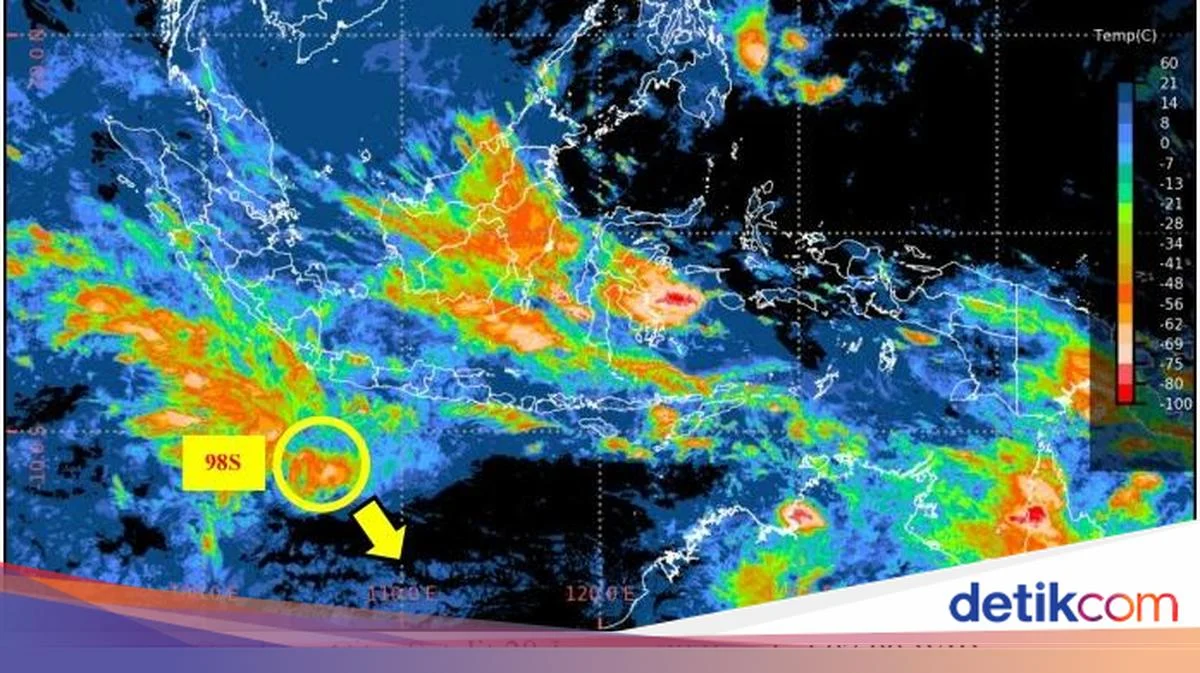 BMKG Ingatkan Potensi Hujan Imbas Siklon Mekkhala