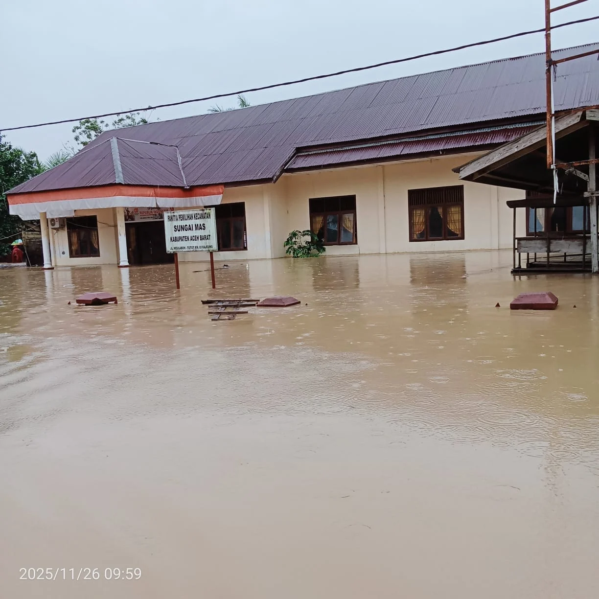 BPBD: Tiga Desa di Aceh Barat Mulai Terendam Banjir Luapan