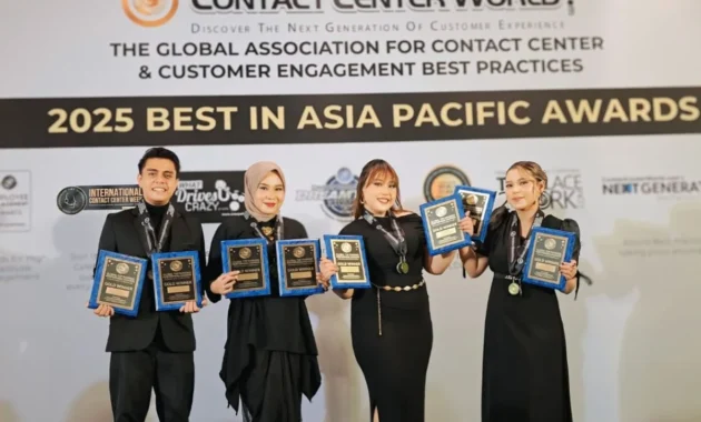 Buah Komitmen Melayani Sepenuh Hati, Pegadaian Borong Awards di Ajang Global, Contact Center World Asia Pacific 2026