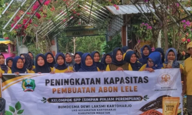 BUMDesma Dewi Laksmi Kartoharjo Magetan Kembangkan Pembuatan Abon Lele
