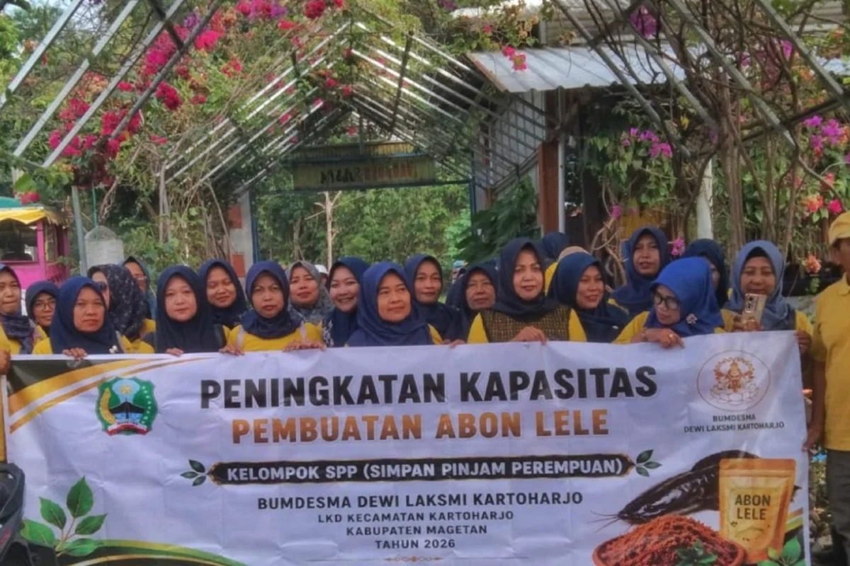 BUMDesma Dewi Laksmi Kartoharjo Magetan Kembangkan Pembuatan Abon Lele
