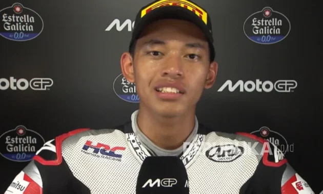 Bupati Gunungkidul dan Warga Nobar Balapan Moto3 Dukung Veda Ega