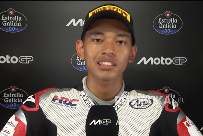 Bupati Gunungkidul dan Warga Nobar Balapan Moto3 Dukung Veda Ega
