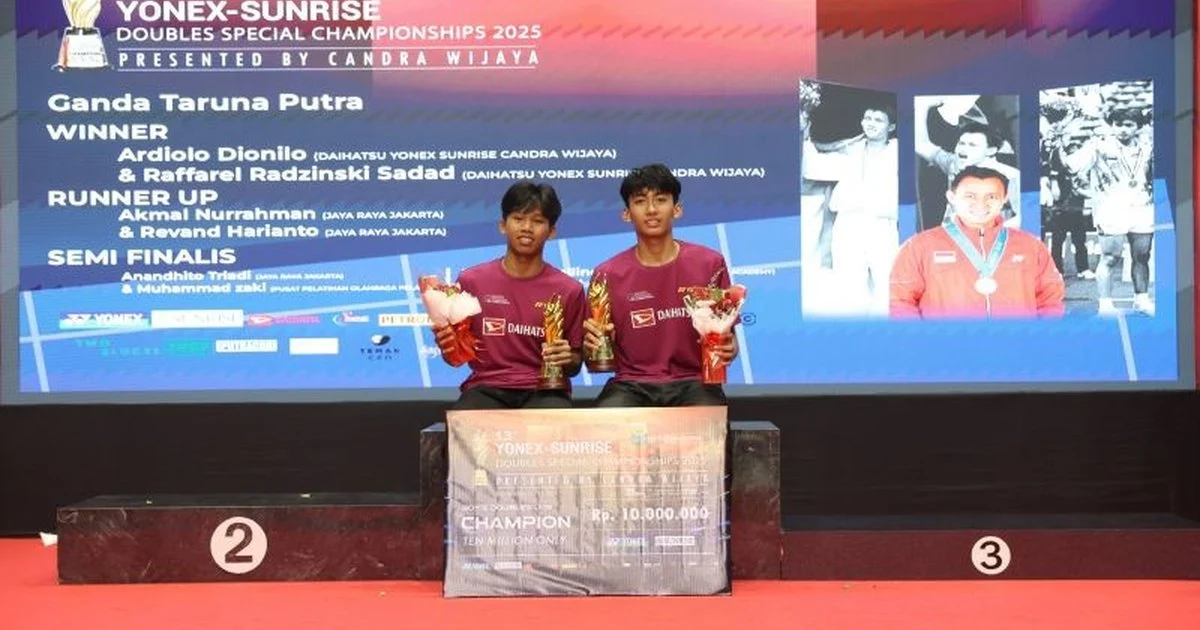 Candra Wijaya Jaga Tradisi Juara Lewat Turnamen Khusus Ganda