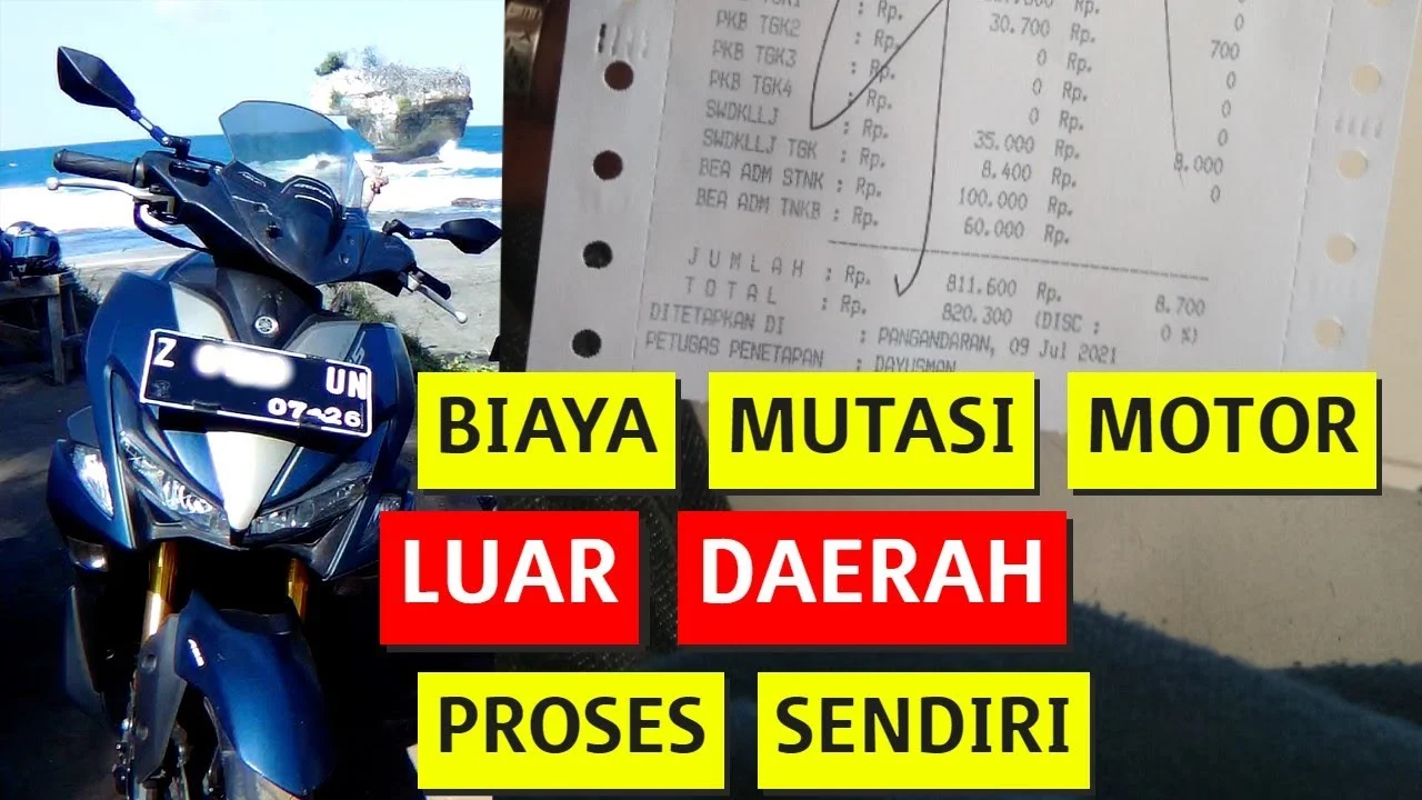 Cara Cabut Berkas Motor Tanpa Ribet, Ikuti 6 Langkah Ini agar Proses Mutasi Lancar