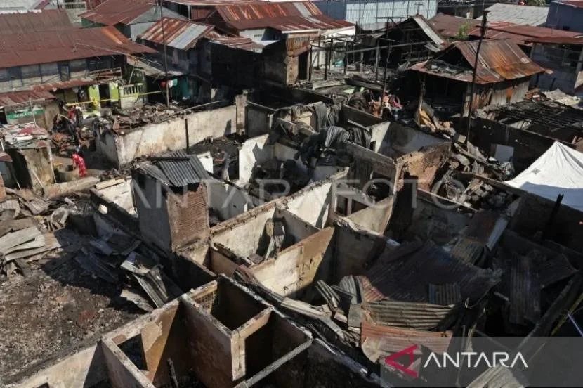 Damkarmat Makassar Catat 75 Rumah Ludes Terbakar, Warga Diimbau Waspada Instalasi Listrik