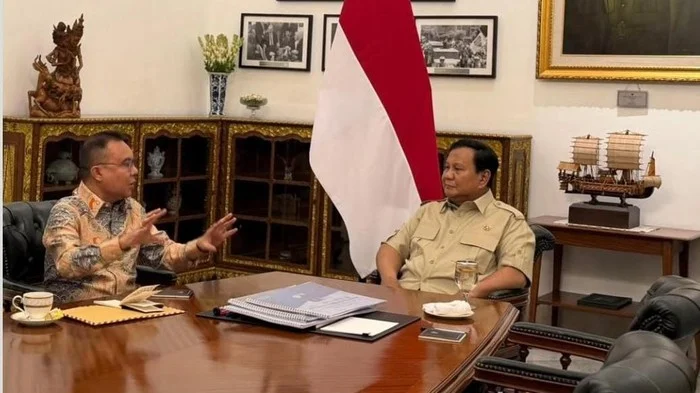 Dasco: Pertemuan Chatib Basri dengan Prabowo di Istana Tidak Membahas Reshuffle Kabinet