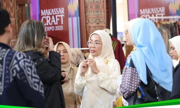 Dekranasda Makassar Tampilkan Kerajinan UMKM kepada Delegasi Internasional