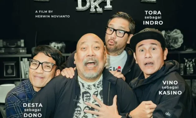 Desta, Vino, dan Tora Ungkap Pengalaman Memerankan Warkop DKI di Film Baru Desta, Vino, dan Tora Ungkap Pengalaman Memerankan Warkop DKI di Film Baru