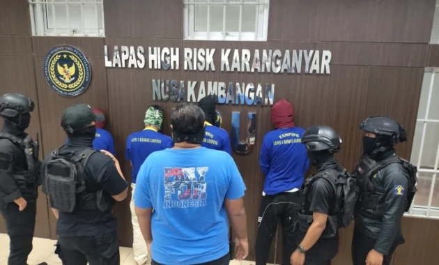 Ditjenpas Pindahkan 134 Napi High Risk ke Nusakambangan