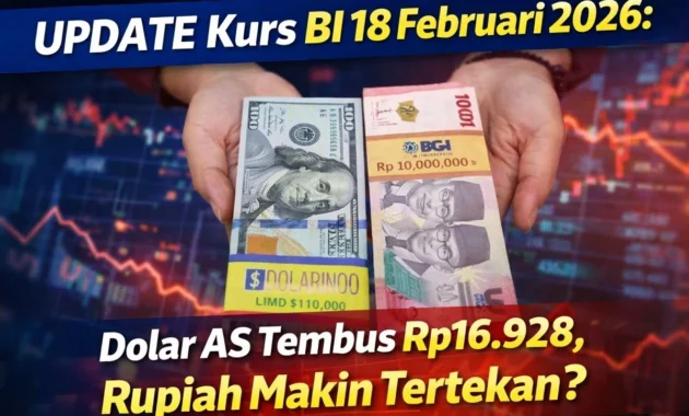 Dolar AS Tembus Rp18.025, Rupiah Semakin Ambrol