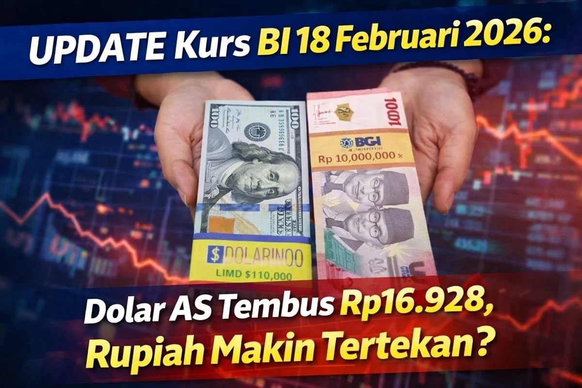 Dolar AS Tembus Rp18.025, Rupiah Semakin Ambrol