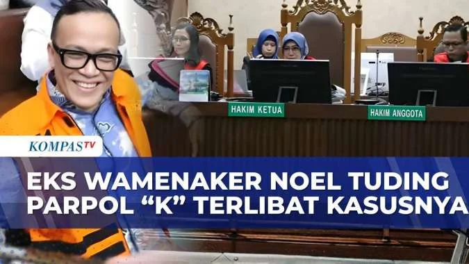 Eks Wamenaker Noel Hadapi Sidang Putusan Kasus Pemerasan Sertifikat K3