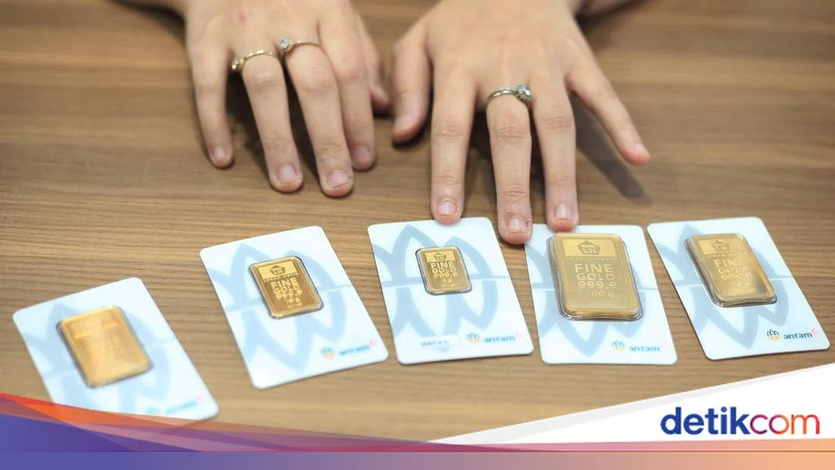 Emas Antam Kembali Berkilau, Hari Ini Naik Rp20 Ribu Sentuh Rp2.709.000 per Gram