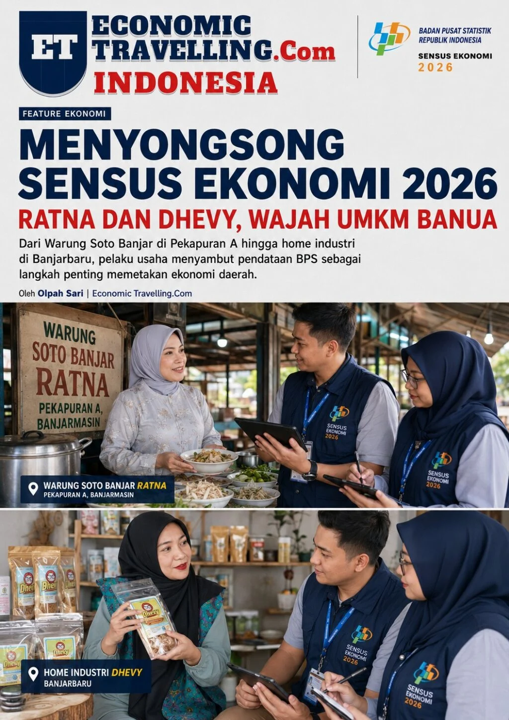 Esensi Sensus Ekonomi Membaca Denyut Perekonomian