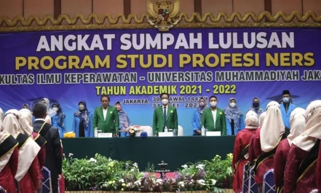 FIK UMJ Angkat Sumpah 109 Lulusan Profesi Ners Tahun Akademik 2025/2026