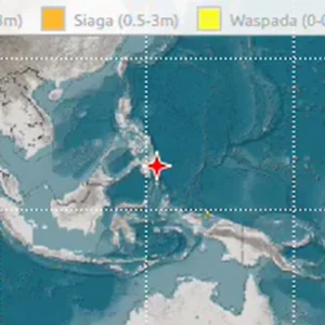 Gempa Besar Filipina, BMKG Akhiri Peringatan Dini Tsunami; Warga Gorontalo Pantau Pasang‑Surut Laut