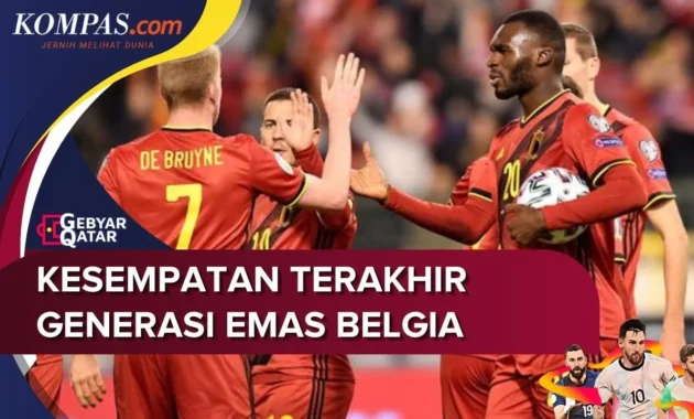 Generasi Emas Croatia vs Belgium: Ujian Terakhir Menjelang Piala Dunia 2026