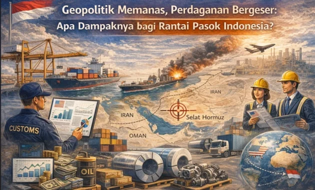 Geopolitik Picu Volatilitas Jalur Perdagangan, Bisnis Rantai Pasok Barang Kini Utamakan Ketangguhan
