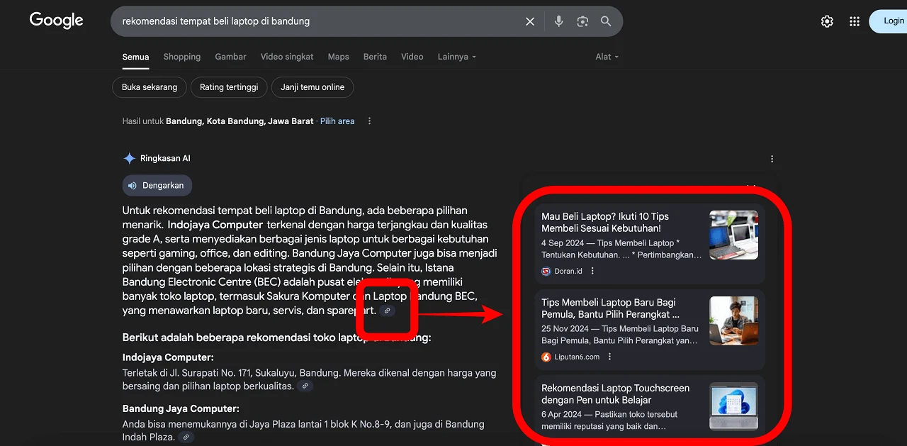 Google Izinkan Pemilik Situs Tolak Konten di Hasil Pencarian AI