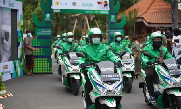 Grab Operasikan Lebih dari 14.000 Kendaraan Listrik hingga 2025