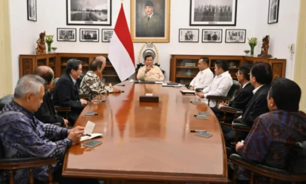 Hal-hal yang Dibahas Prabowo dan DEN di Istana Hal-hal yang Dibahas Prabowo dan DEN di Istana